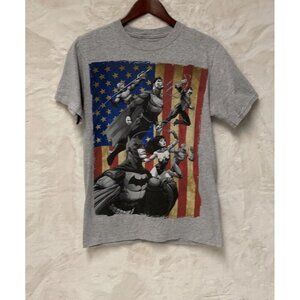 Justice League T-Shirt/Gray/size S